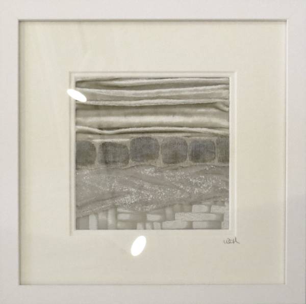 - Mixed Media on textile, Painting by Wendy Horner, measuring 15 x 15 cm (H x W) framed at 30 x 30 cm £145